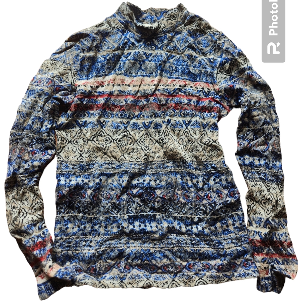 Aldomartin print mockneck